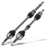Frankberg 2x Arbre de Transmission Boîte de vitesses manuelle sans bague ABS Essieu Avant Gauche Droite Compatible avec Clio IV BH 2013-2021 Clio IV Grandtour KH 2013-2021 Remplacer# 391018662R
