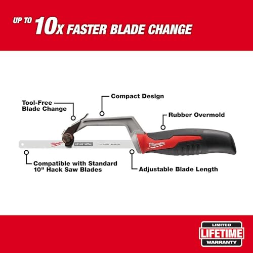Milwaukee 48-22-0012 Compact Hack Saw