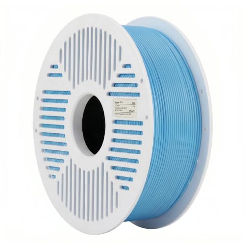 Image of Creality PLA Filament with Reusable Spool 1KG, 1.75mm PLA 3D Printing Filament 2.2lbs High Dimensional Accuracy, Easy Installation Detachable Spool, Fits for Most 3D Printers, Blue