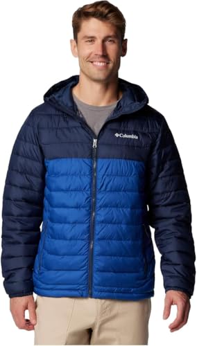 Blouson matelassé Columbia Men's Powder Lite 2 Hooded Jacket coupe-vent imperméable