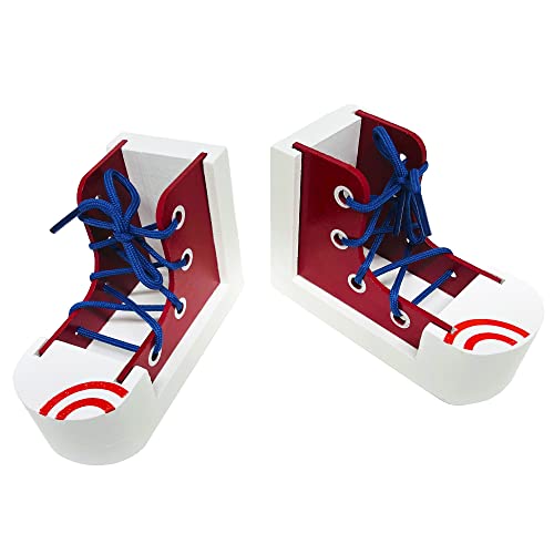 Brinquedo Educativo Alinhavo Sapato Passe E Lace O Tênis Carimbras