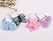 BIANHUAN Baby Hair Ties with Bows for Toddler - 1.2 Inch Elastic Ponytail Holders Small Hair Ties For Baby Girls Infants Hair Accessories 30 Pieces