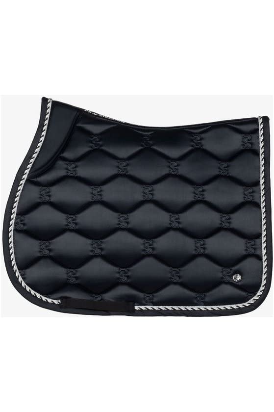 Tapis de selle Jump PS of Sweden noir évite les blessures de garrot