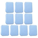MAGICLULU Microfiber Car Polish Pads 10Pcs Rectangle Applicator Pads for Wax Application and Indoor Glass