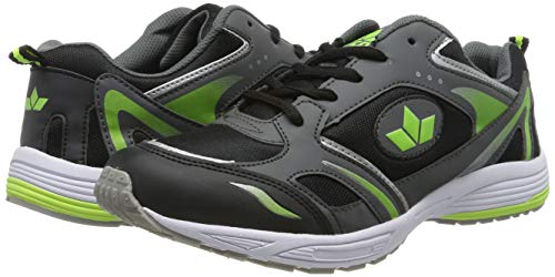 Lico MARVIN Herren Fitnessschuhe, Anthrazit/ Schwarz/ Lemon, 49 EU