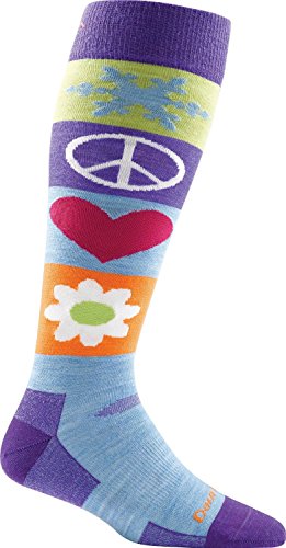 Darn Tough Peace Love Snow Ultra Light OTC Sock - Women's