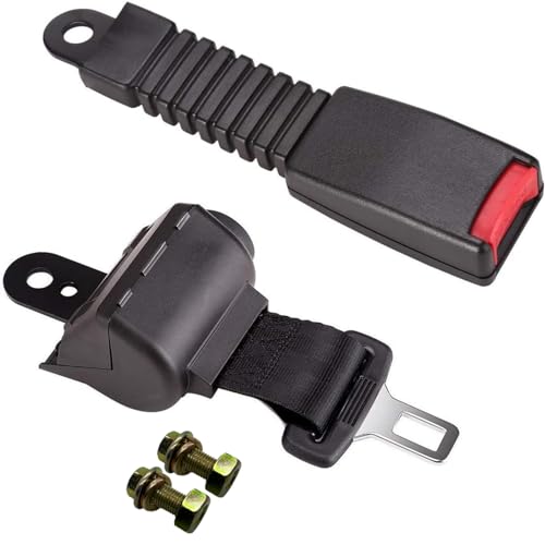 AERANCE Cintos de segurança para carrinho de golfe 106,7 cm Cintos de segurança universais retráteis
