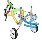 silla de ruedas para gatos precio  Soporte para piernas para Perros, Silla de Ruedas para Perros de rehabilitación de Patas traseras, aleación de Aluminio Ligera y Duradera para Mascotas para Perros, Patas traseras para Gatos