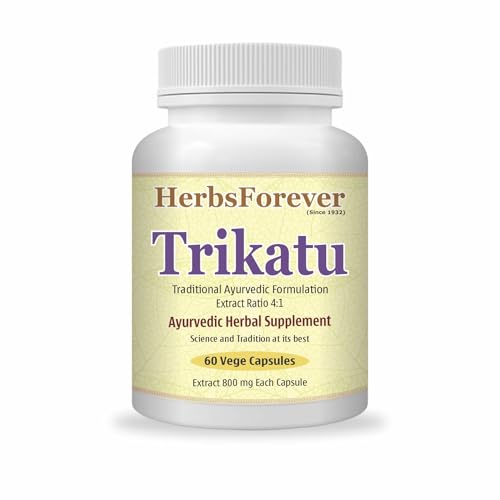 Herbsforever Trikatu – Ayurvedic Digestion Care Supplement | Supp...
