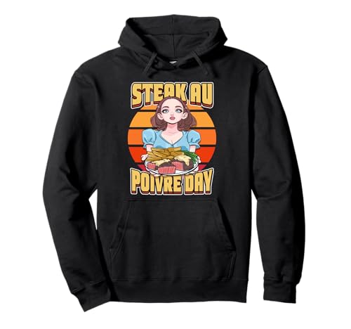 Steak Au Poivre Day French Meal September 9th Pullover Hoodie