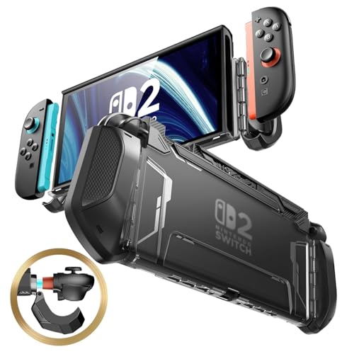 Mumba Coque pour Nintendo Switch 2 (2025) [Série Blade] Protection Robuste Dockable Poignée TPU [Joy-Con à Retrait Rapide] Accessoires Switch 2 Étui pour NS 2 7,9...