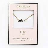 12007 Collier prénom personnalisé ELISE - 42 cm env réglable
