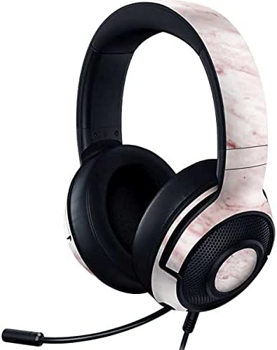 Skinit Decal Skin Compatible with Razer Kraken X Gaming Headset - Skinit Originally Designed Pink Marble Design