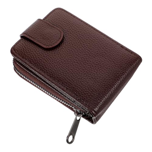 Healeved Fashionable Card Holder Wallet Multi Functional Id and Receipt Organizer for Men Stylish Credit Card Holder with Capacity