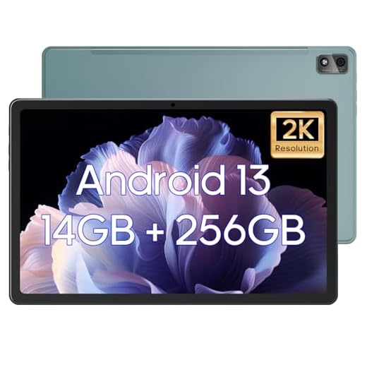 11 Inch Tablet, 14(6+8) GB&256GB Storage(Expand to 512GB) Android 13 Tablet, with 2000x1200 IPS HD Touch Screen, Dual Stereo Speakers, Dual 13+5MP Camera, 7500mAh, WiFi, GPS, Bluetooth5.0 Tablets