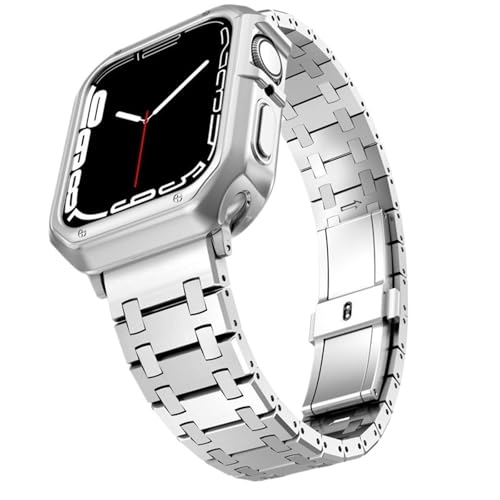 Bracelet acier inoxydable Apple Watch résistant à la sueur et eau