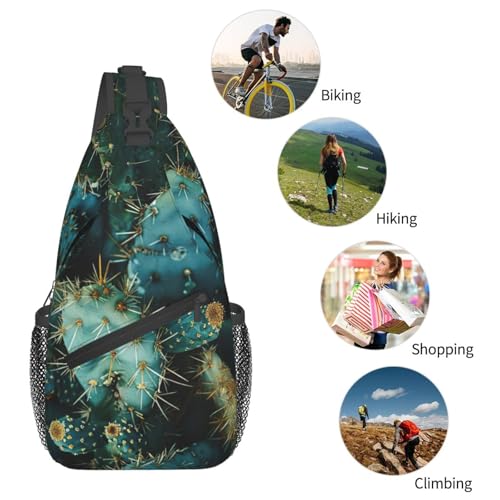 Bolso cruzado tipo bandolera para hombre y mujer negro miniatura 6