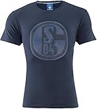 s04 trikot 19 20 Material: Baumwolle FC Schalke 04 Herren T-Shirt - Classic Navy - Shirt S04 Trikot div. Größen - Plus Lesezeichen I Love Gelsenkirchen Größe L