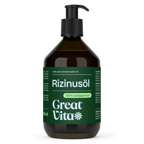 VitaFeel Rizinusöl 500 ml - 100{f241715b9b1157a6ef0f60f9a3de1f6e0e20e0956209346f5659e999be5e52e7} reines kaltgepresstes Öl, nativ Ph. Eur., Wimpern Serum, Haaröl, natürliche Haarpflege VitaFeel Rizinusöl 500 ml - 100{f241715b9b1157a6ef0f60f9a3de1f6e0e20e0956209346f5659e999be5e52e7} reines kaltgepresstes Öl, nativ Ph. Eur., Wimpern Serum, Haaröl, natürliche Haarpflege