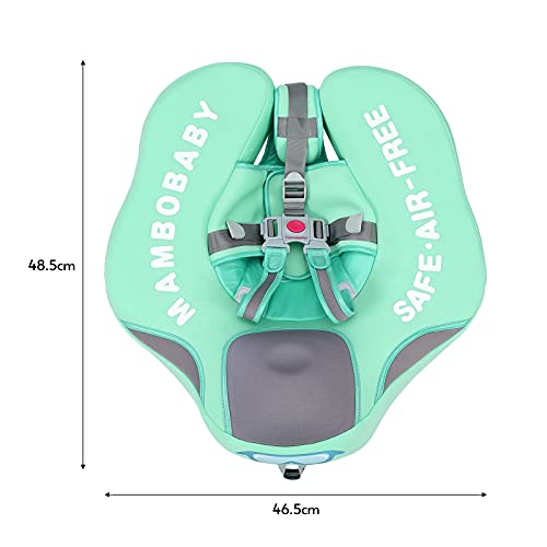 Não inflável bebê flutur infantil deit raia de natação para bebês de 3 a 24 meses POPQ