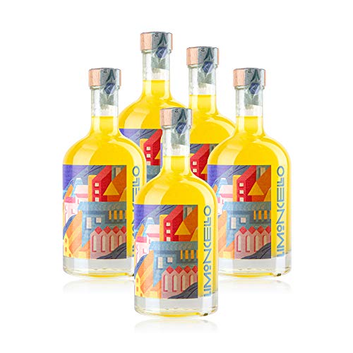 'RAVELLO' DOLCETERRA LIMONCELLO FROM AMALFI COAST (Box n. 5 Hand-painted Bottles) Gift Box Included 'RAVELLO' DOLCETERRA LIMONCELLO FROM AMALFI COAST (Box n. 5 Hand-painted Bottles) Gift Box Included