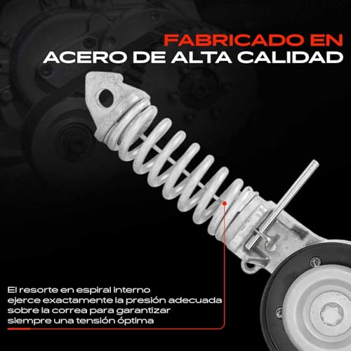 Polea guía de rodillos soluciona ruido motor Corsa D 1.4L gasolina Frankberg 5