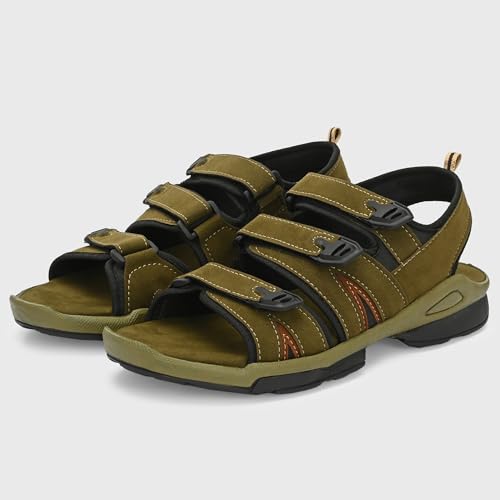 Image of Centrino Sandals for Men | Stylish Men's Casual Sandal for Office & Travel | Comfortable Sandals with Grip Insole & Quality (8142)