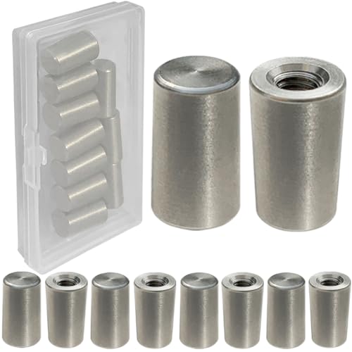 10 Set Engine Plugs Compatible with Non-AFM GM Engines 2008-2023 LSX & LT Models 4.8, 5.3, 6.0, 6.2L Series, Stainless Steel Non-DOD/AFM Oil Valley Plugs Fit for ls Swap Parts