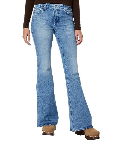 Jean flare Angeline AG Adriano Goldschmied en denim haut de gamme pour femme exigeante