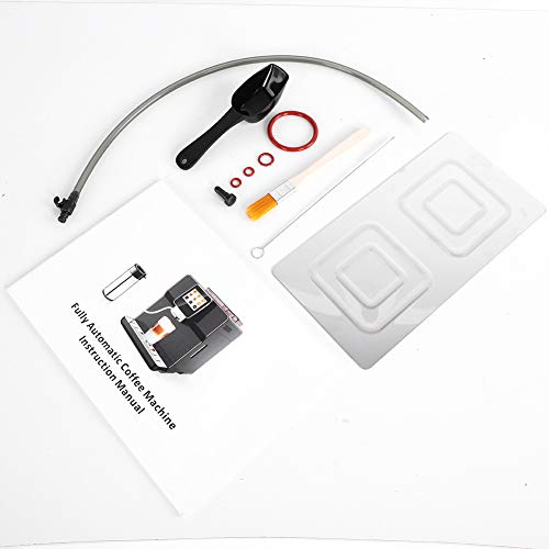 Kaffeemaschine mit Full-Touch-LCD-Bildschirm Automatische Kaffeemaschine aus Edelstahl Cappuccino/Latte/Americano… – Bild 8