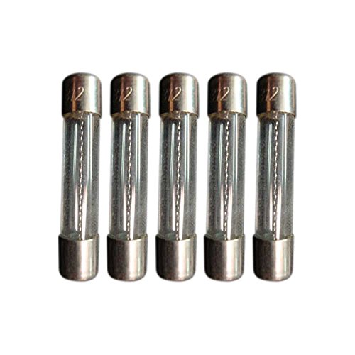 Bussmann AGC-8 AGC Series Fuse, Fast Acting, 8 Amp, 250V, Glass Tube, 1/4" x 1-1/4" (Pack of 5)