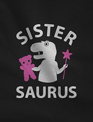 Tstars - Sister Saurus For Big Sister Girls T-Rex Kids T-Shirt 4T California Blue #TOP1