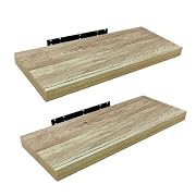 HERSIG - Pack de 2 Estantes de Pared…