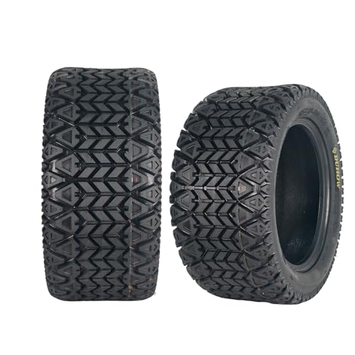 23x10.5x14 ATV Tires, 2 Pack 23x10.5-14 Golf Cart Lawn Mower Quad ATV UTV Tires 23 10.5 14 All Terrain Tires for Trail, Desert, Mud, Dirt, Street, Sand, Lawn 4PR Tubeless