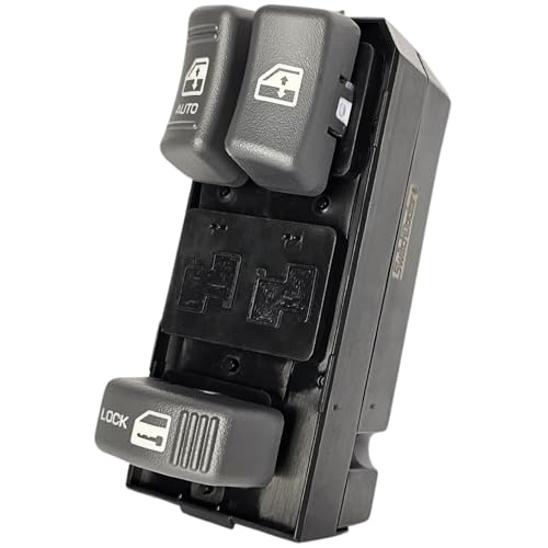 SWITCHDOCTOR Window Master Switch for 1995-2005 Chevrolet Blazer, 1995-2000 Chevrolet Tahoe and GMC Yukon, 1995-1997 Sierra and S15 Jimmy, 1995-2002 Chevy S-10 (19244656 power, button, control, truck)