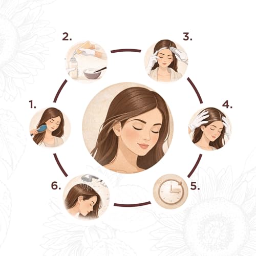 Lucens Umbria - 4.0 Castano, Tinta Per Capelli Senza Ammoniaca, Kit Colorazione Permanente Vegan Con Estratti Naturali, Azione Lenitiva, Idratante E Protettiva - 5