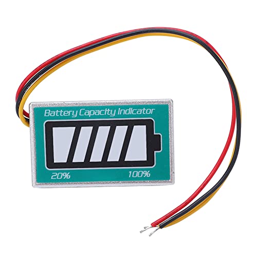 Battery Meter Battery Voltage Meter Multifunctional Battery Indicator