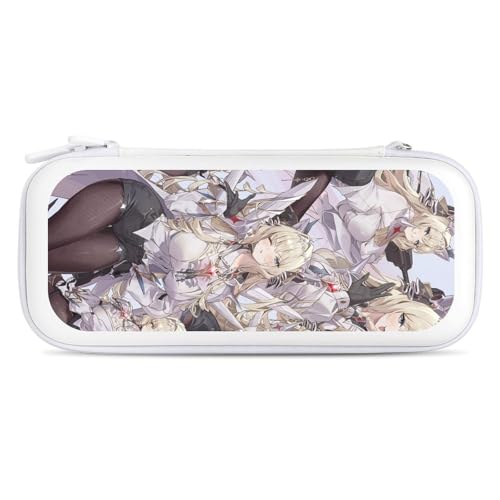 Switch�Q�[���@�ی�P�[�X �����̏��_NIKKE �X�C�b�`���[�o�b�O �Q�[���@���[�� �h�� �ϏՌ� �݊����̂� �Q�[���J�[�h15�����[ White