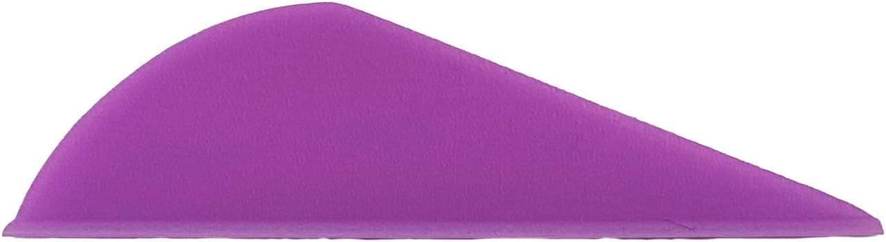Sierra Archery Arrow Vanes 2.0” | High Profile Fletches | for Hunting, 3D, Target Archery or Crossbows| 50 Pack (Black) : Sports & Outdoors