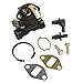 Stens 520-572 Fuel Pump, Replaces Kohler: 12 393 03, 12 559 01-S, 12 559 02-S, Fits 1/4" ID Fuel line, 1-5/8" Arm Length, Plastic