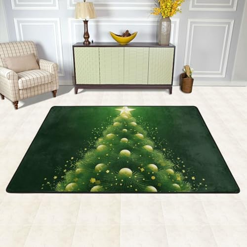 Tapis absorbant antidérapant vert lavable grand format 91x61 cm