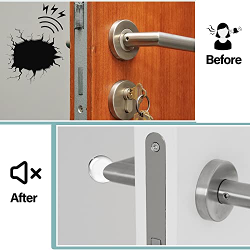 6 Pezzi Fermaporta Protezione da Parete Manopola