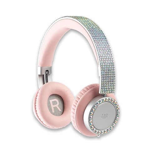 Image of FAO Schwarz Bling Tunes Bluetooth Headphones Jewel Accents