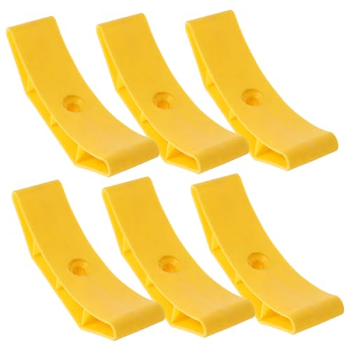 POPETPOP 6pcs Wear Resistant Dumbbell Rack Durable Storage Stand for Home Gym Accessories Fitness Dumbbell Holder to Organize Weights and Prevent Rolling Stylish Design for Easy Use