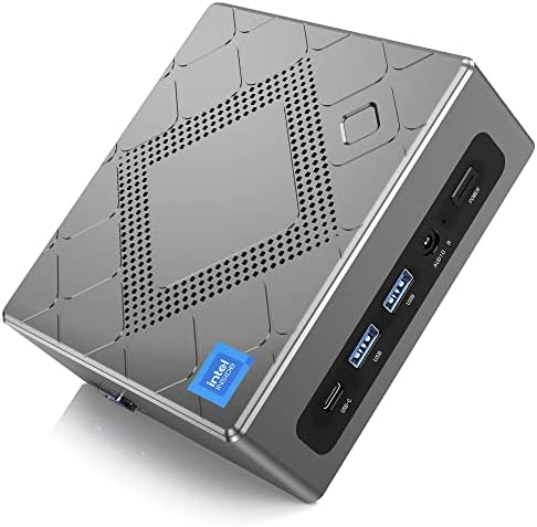 Mini PC Intel 11th Gen i5-11320H(Up to 4.5 GHz) Windows 11 Pro, Mini Computers 16GB RAM 512GB SSD, Mini Desktop Computer Super Fast WiFi BT Type-C USB3.0 4K UHD Triple Display VESA Home Office