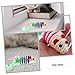 Mipcase 8pcs Catnip Mice Toys for Indoor Cats for Chewing and Teeth Cleaning Engaging Plaything to Reduce Loneliness and Promote Health