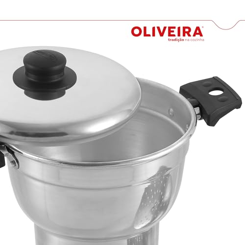 Cuscuzeiro Extra Nº 14 Aluminio Oliveira Cuscuzeiro Extra Nº 14 Prata No Voltagev