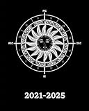  2021-2025: Witch Planner: 5 Year Monthly Planner/ Grimoire, Two Pages Per Month, with Holidays, Includes Spell Paper, Space for Contacts, Passwords, ... Notes, and more, Vintage Gothic Illustrations