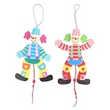 Marioneta de : mano de obra fina con apariencia atractiva adecuada para decorar salas de estar, fiestas, cafeterías o cualquier otra ocasión festiva, accesorio de espectáculo de marionetas