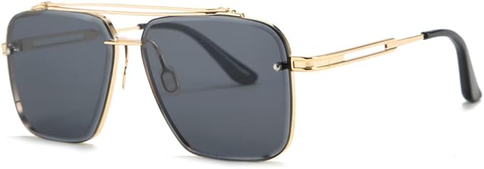 Kachawoo Gafas De Protección Contra Luz Azul Para Hombre TR90 Montura Transparente Gris Gafas